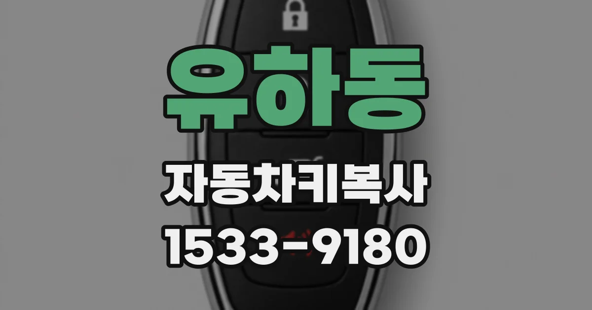 유하동 자동차키복사