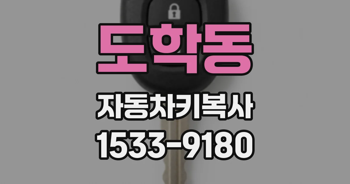 도학동 자동차키복사
