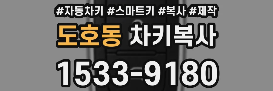 도호동 차키복사
