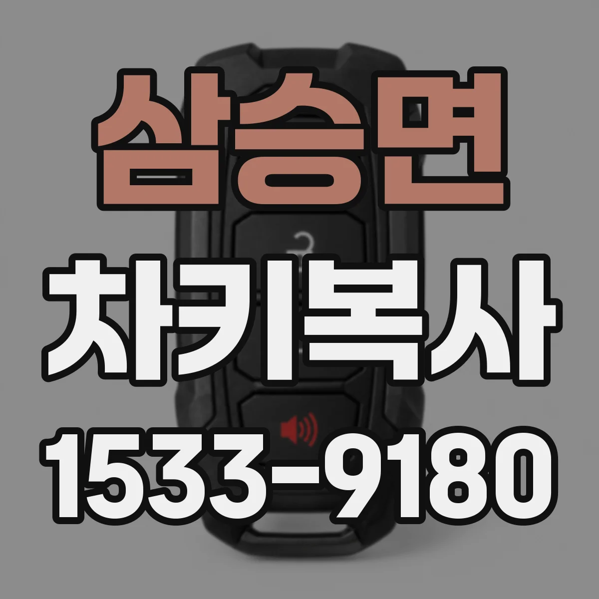 삼승면 차키복사
