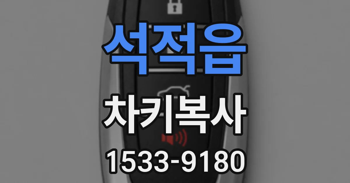 석적읍 차키복사