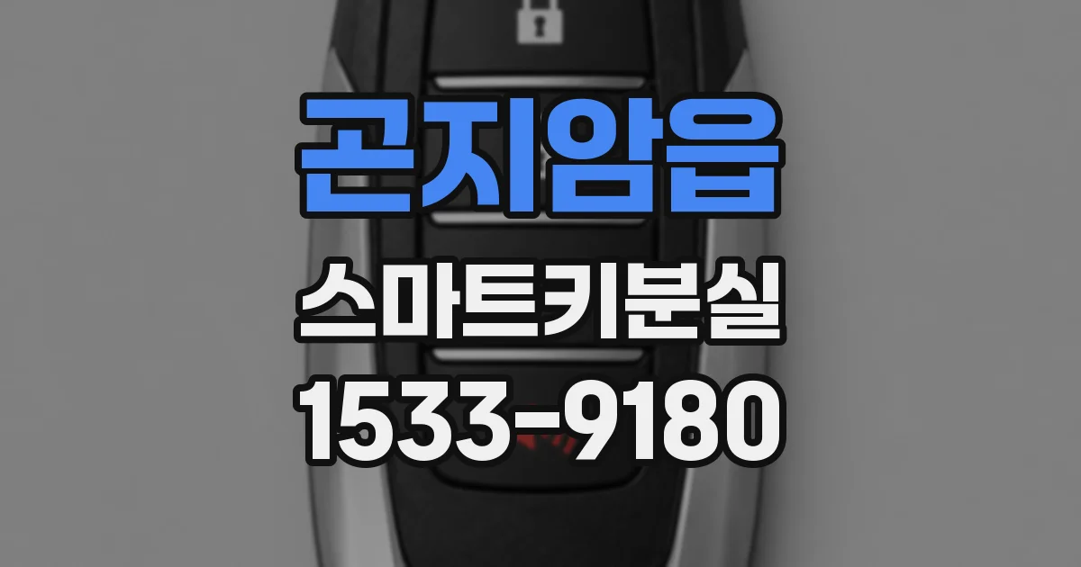 곤지암읍 스마트키분실