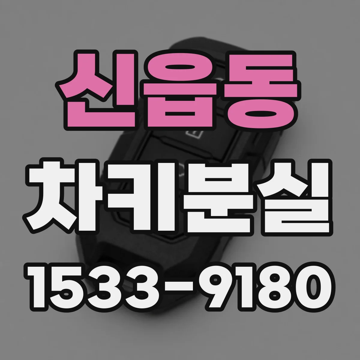 신읍동 차키분실