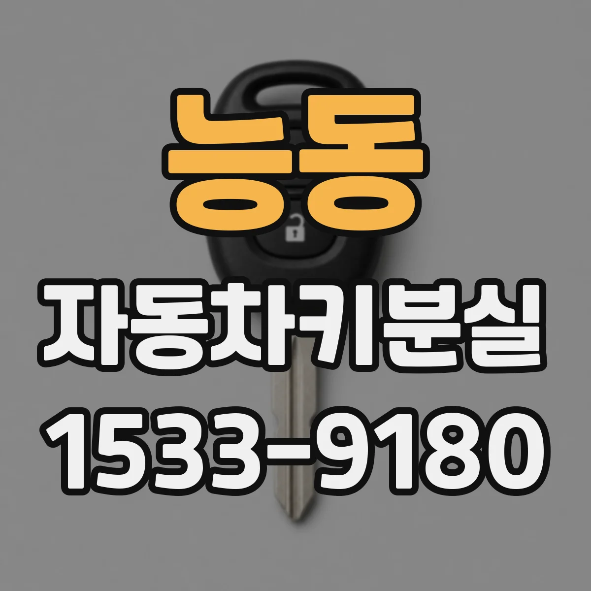 능동 자동차키분실