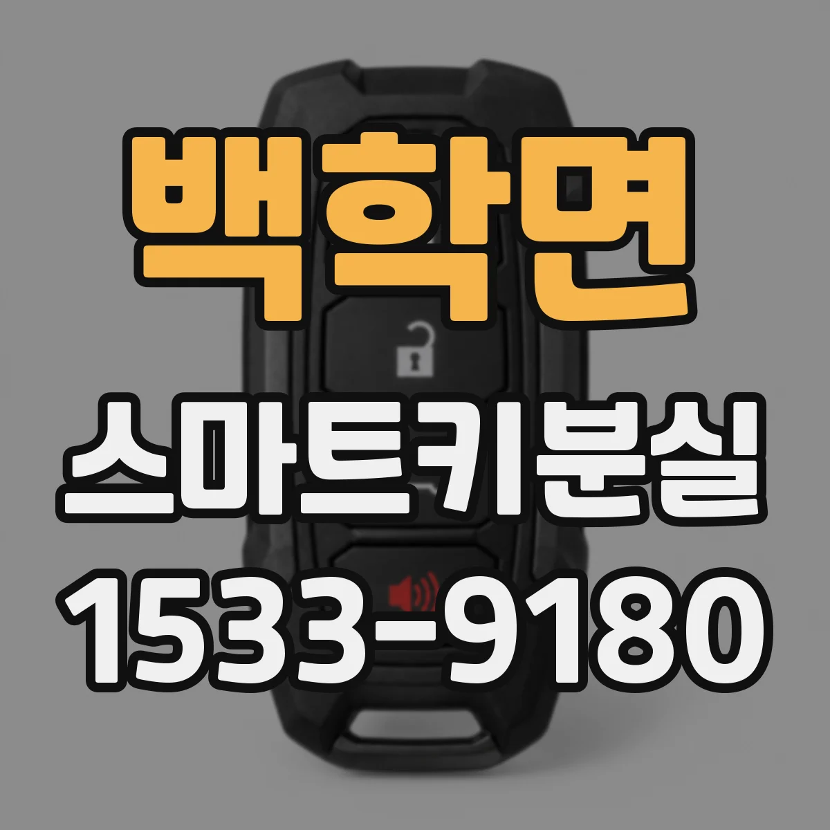 백학면 스마트키분실