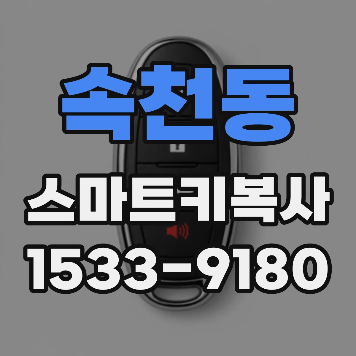 속천동 스마트키복사
