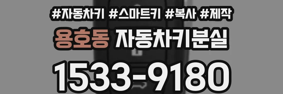 용호동 자동차키분실