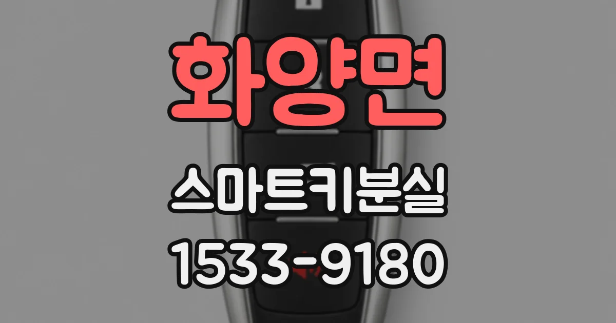화양면 스마트키분실