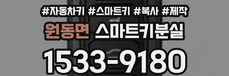 원동면 스마트키분실