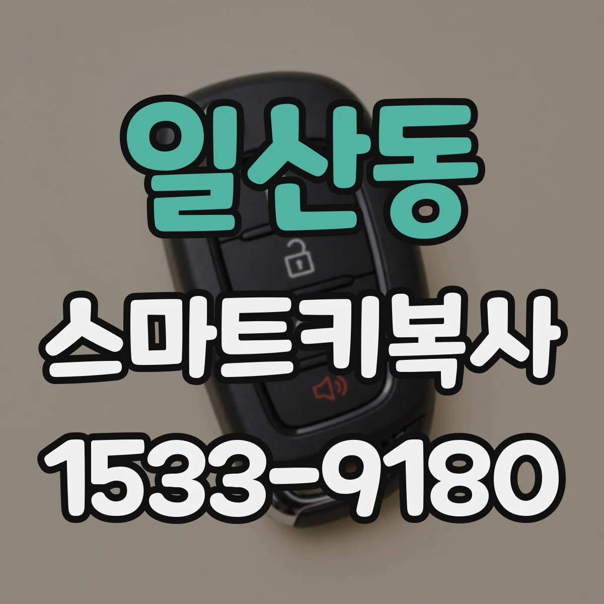 일산동 스마트키복사