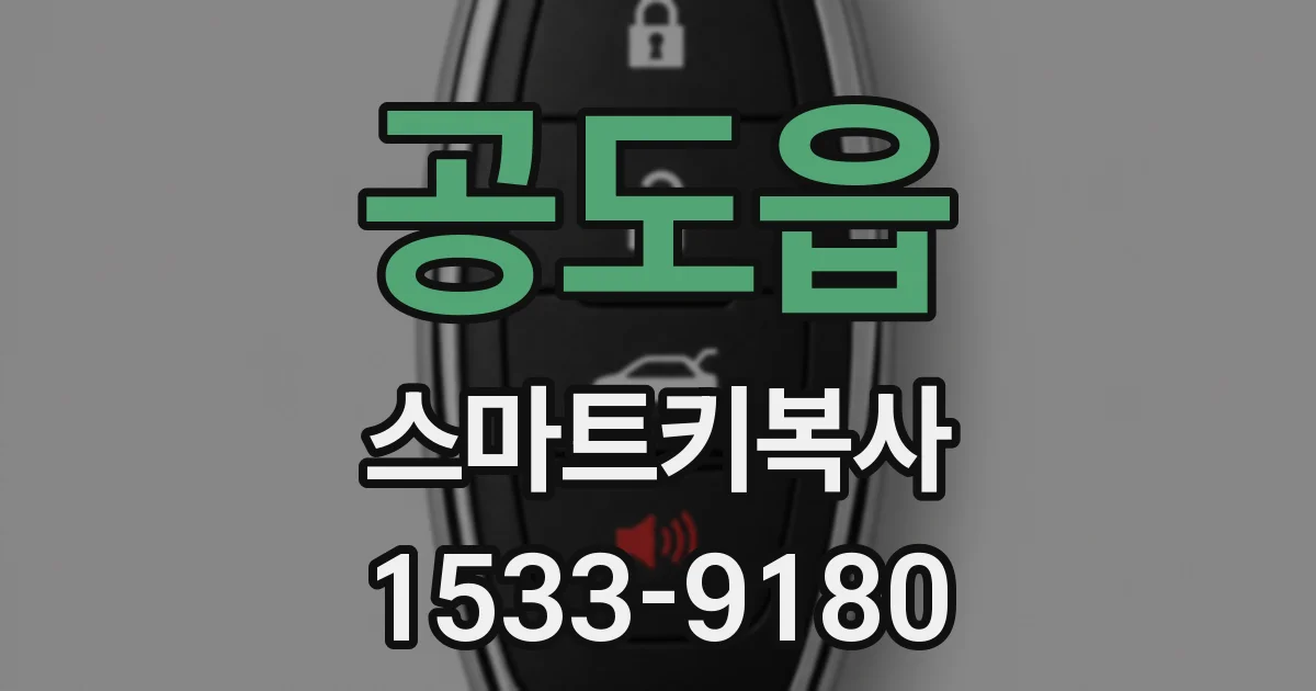공도읍 스마트키복사