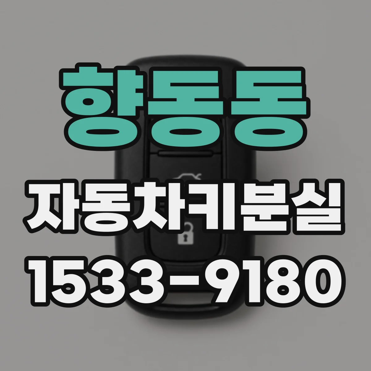 향동동 자동차키분실