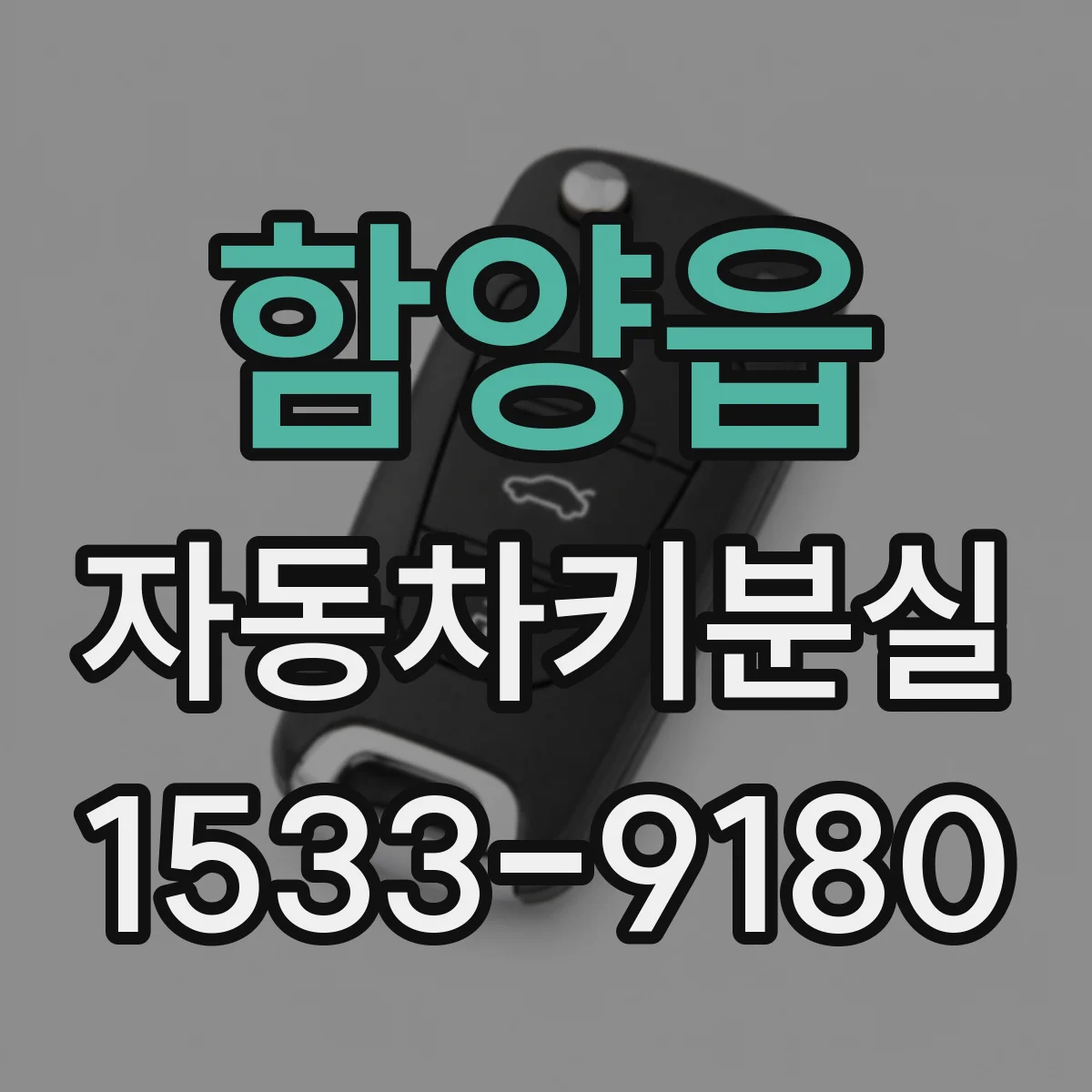 함양읍 자동차키분실