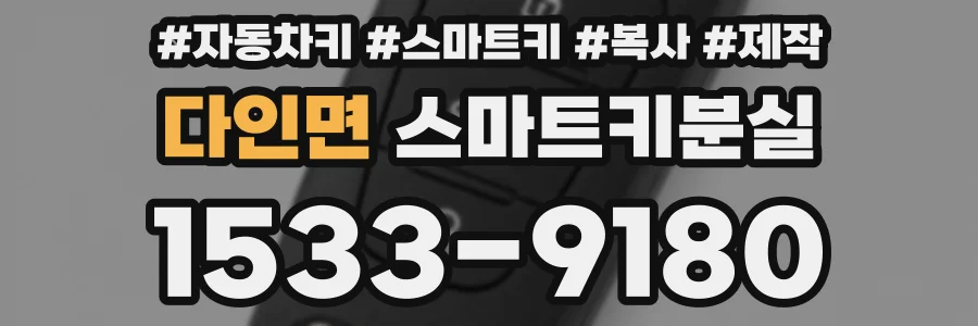 다인면 스마트키분실