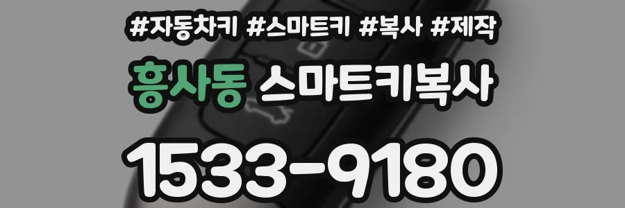 흥사동 스마트키복사