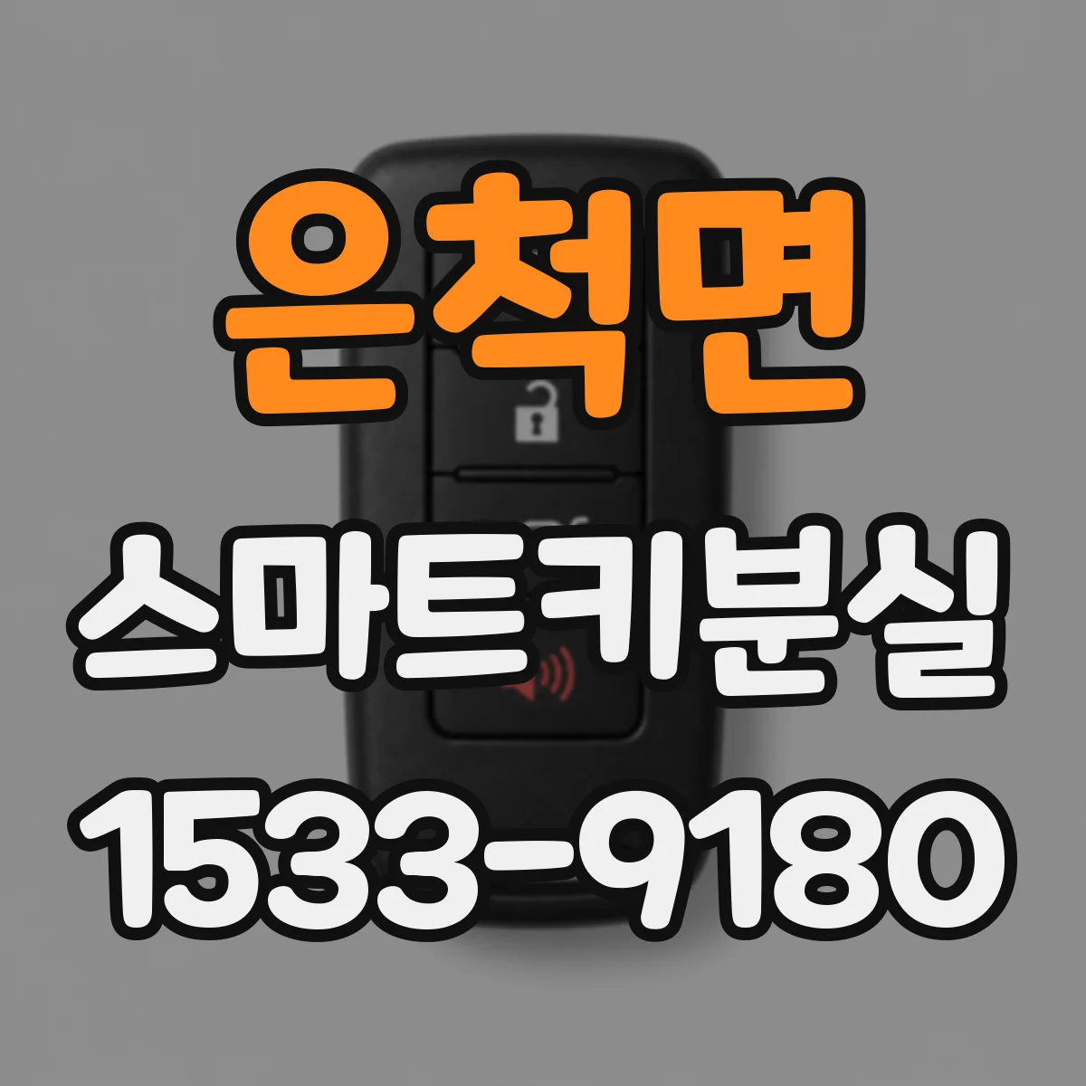 은척면 스마트키분실