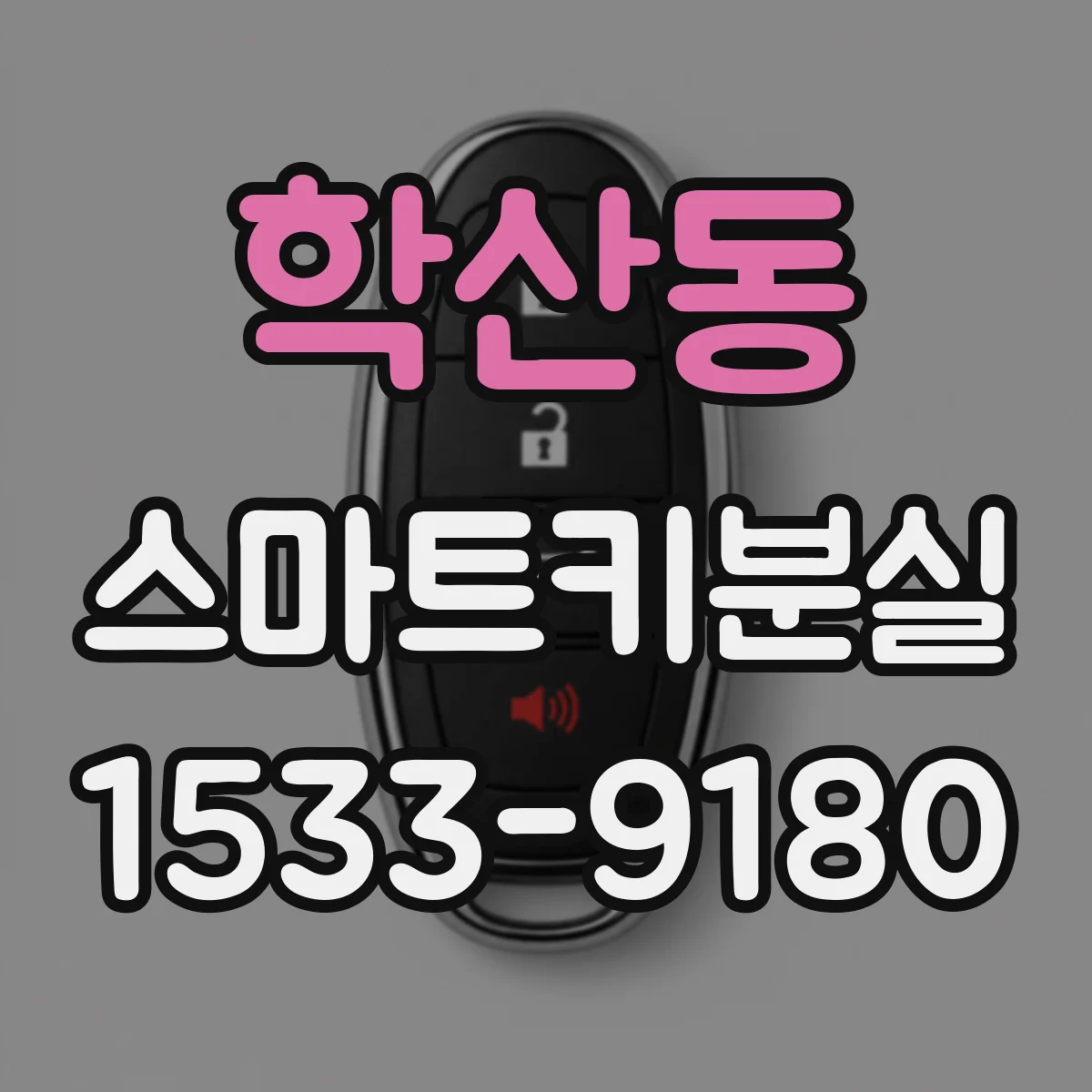 학산동 스마트키분실
