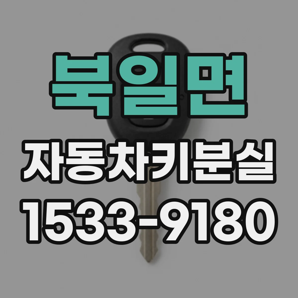 북일면 자동차키분실