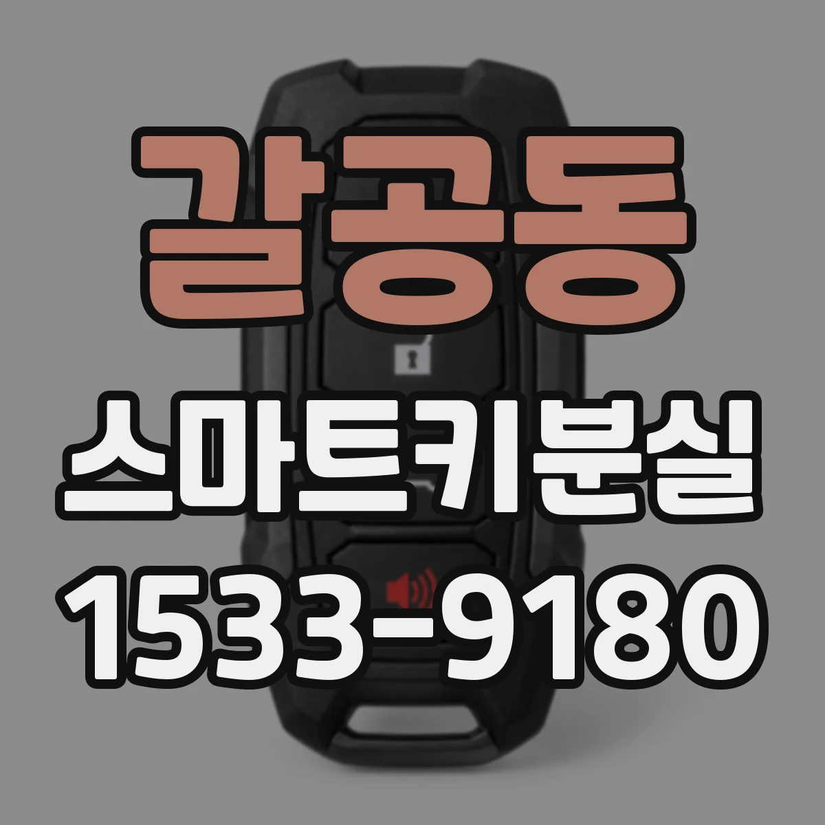 갈공동 스마트키분실