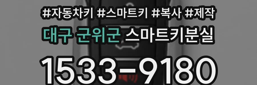 대구 군위군 스마트키분실