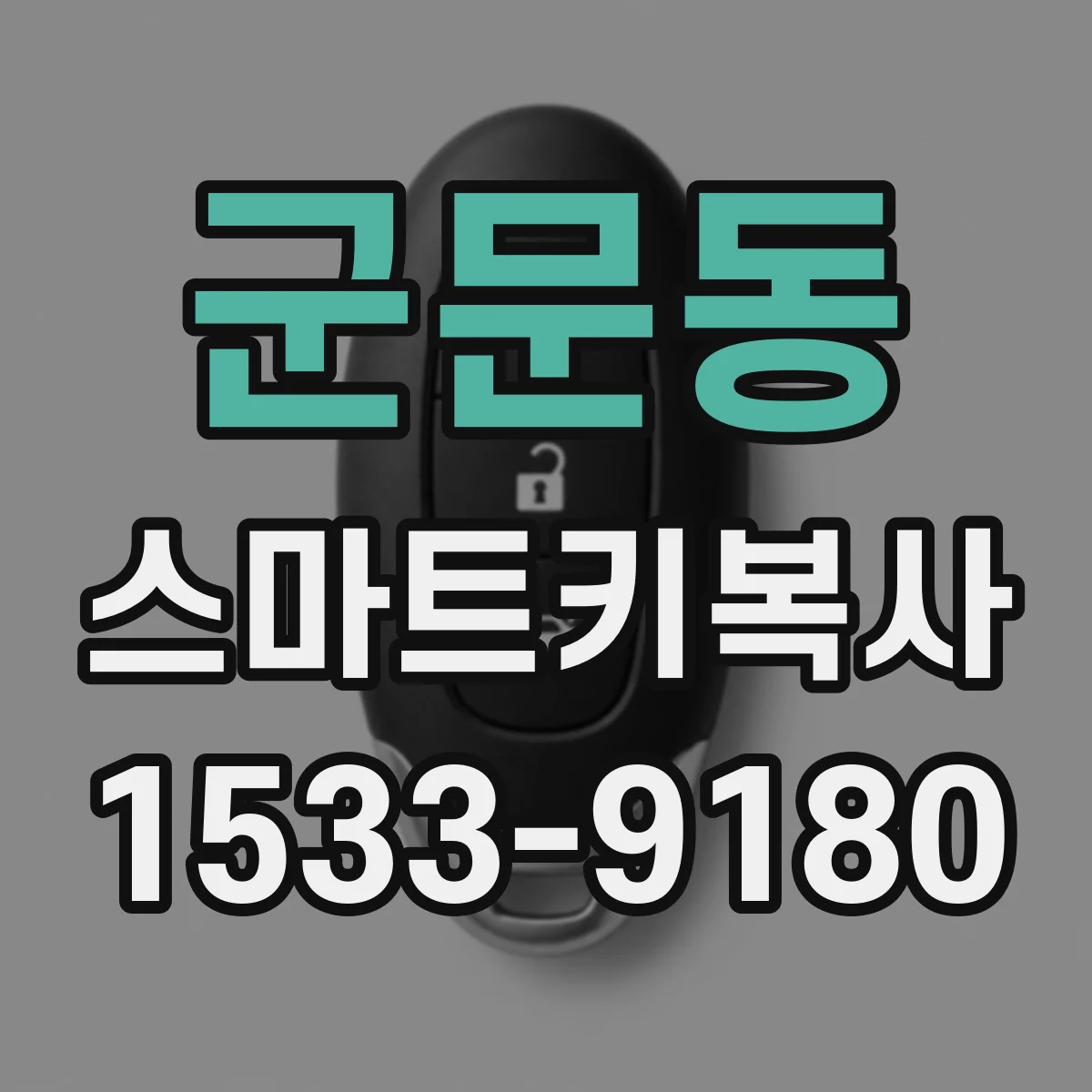 군문동 스마트키복사