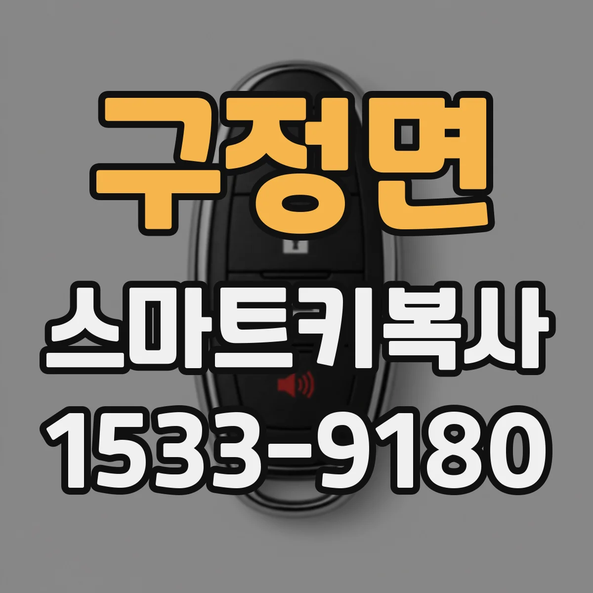 구정면 스마트키복사