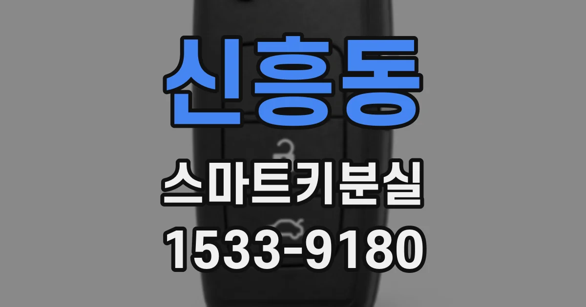 신흥동 스마트키분실