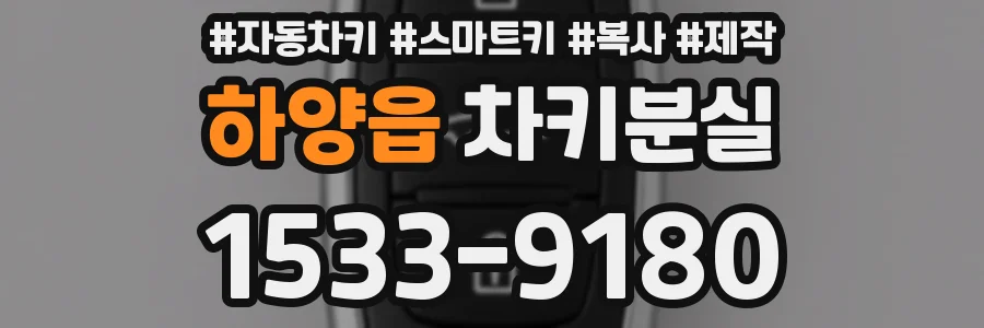 하양읍 차키분실