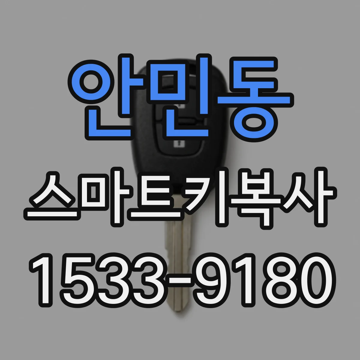 안민동 스마트키복사