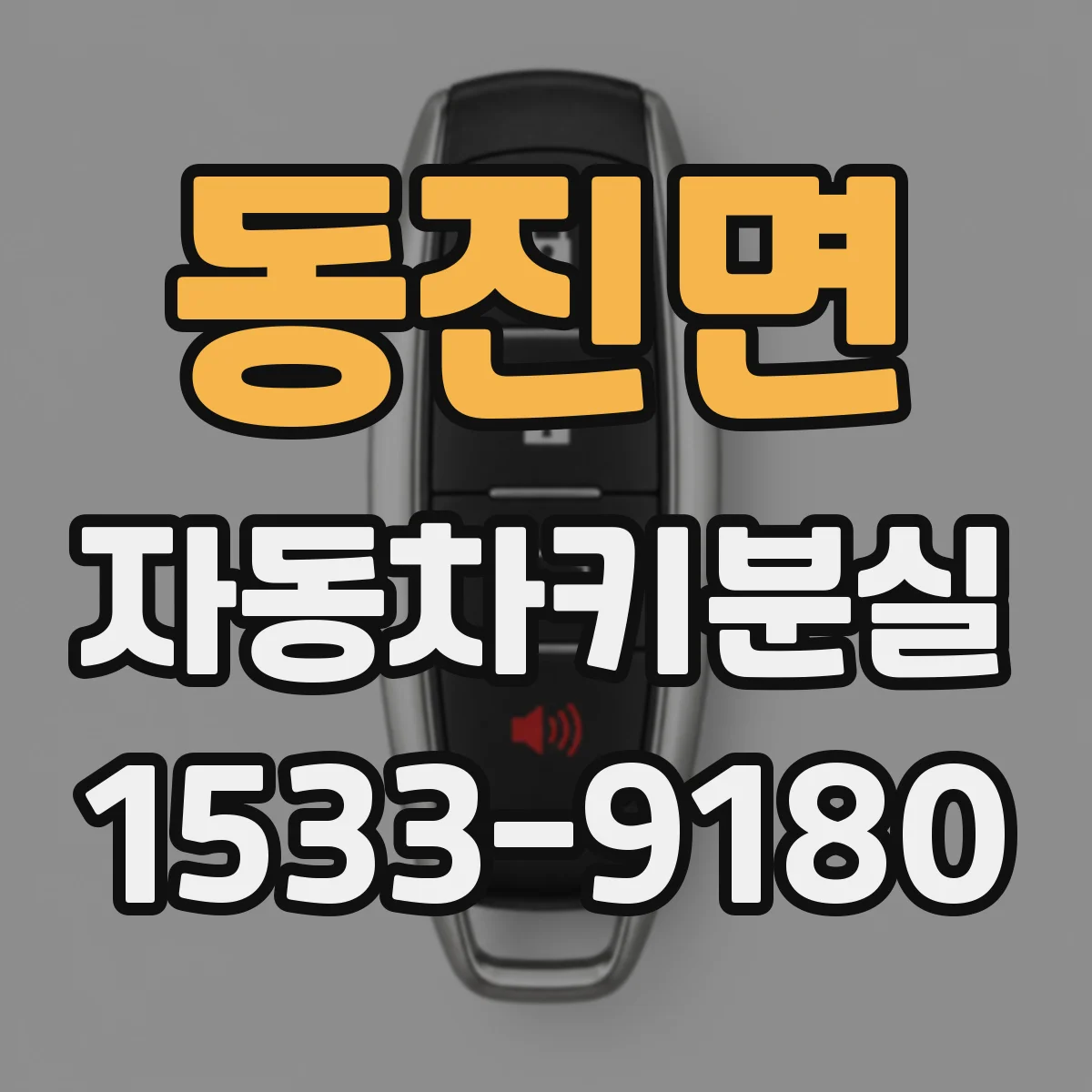 동진면 자동차키분실