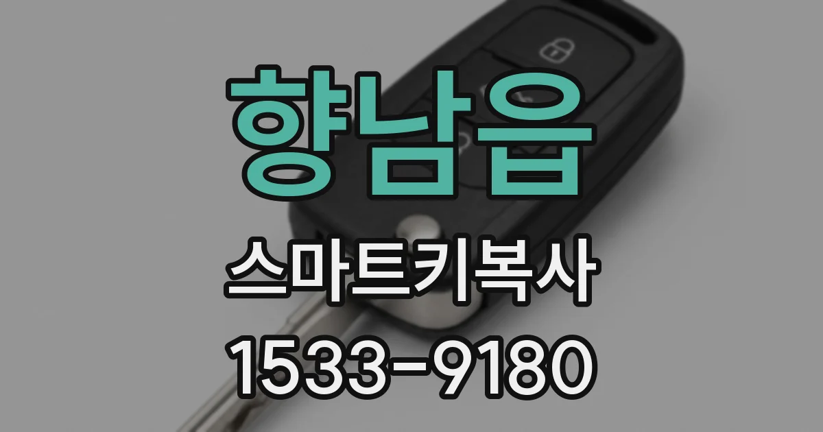 향남읍 스마트키복사