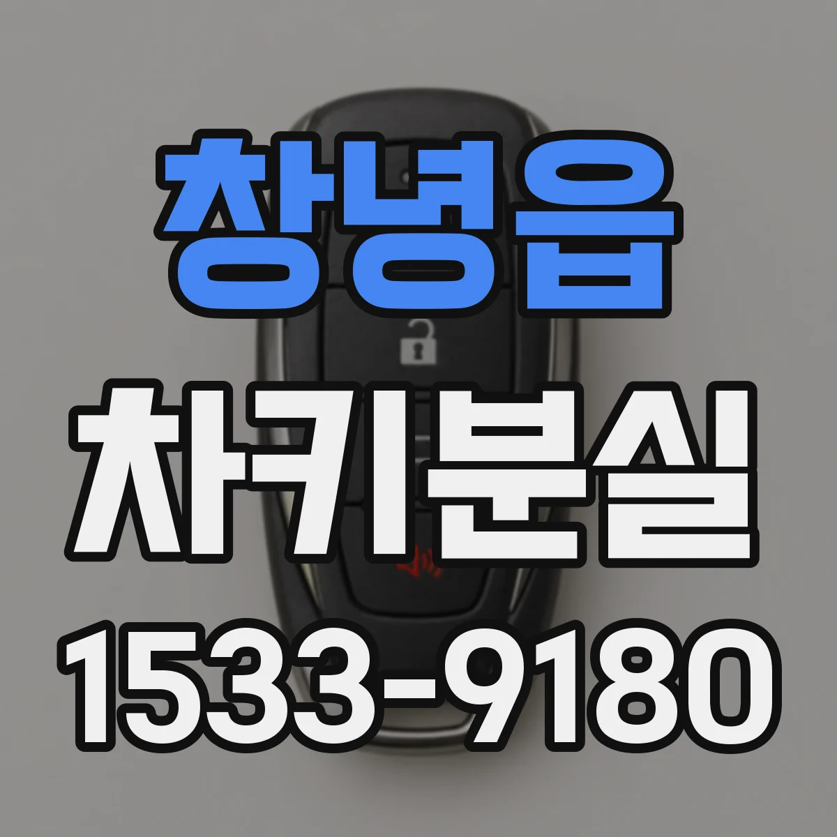 창녕읍 차키분실