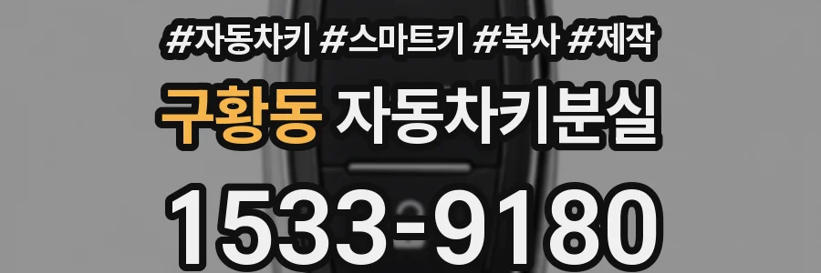 구황동 자동차키분실