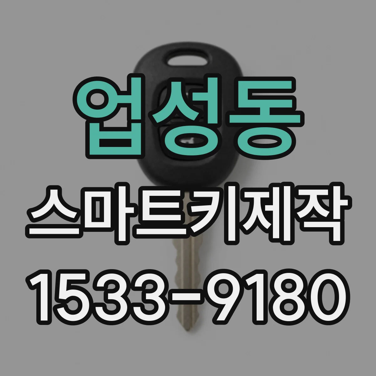 업성동 스마트키제작
