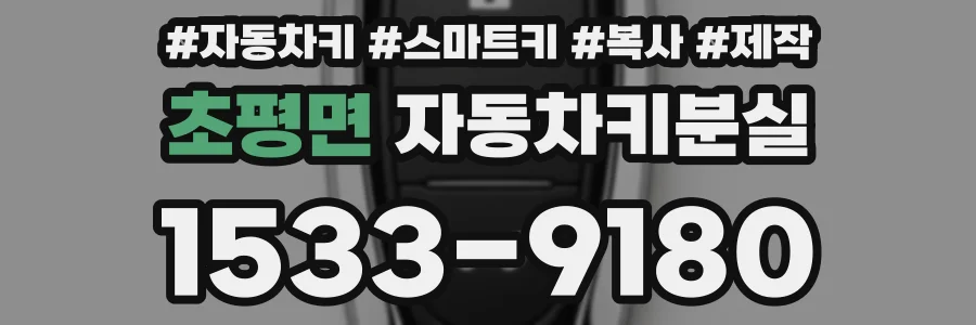 초평면 자동차키분실