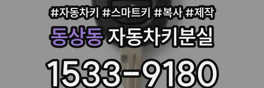 동상동 자동차키분실