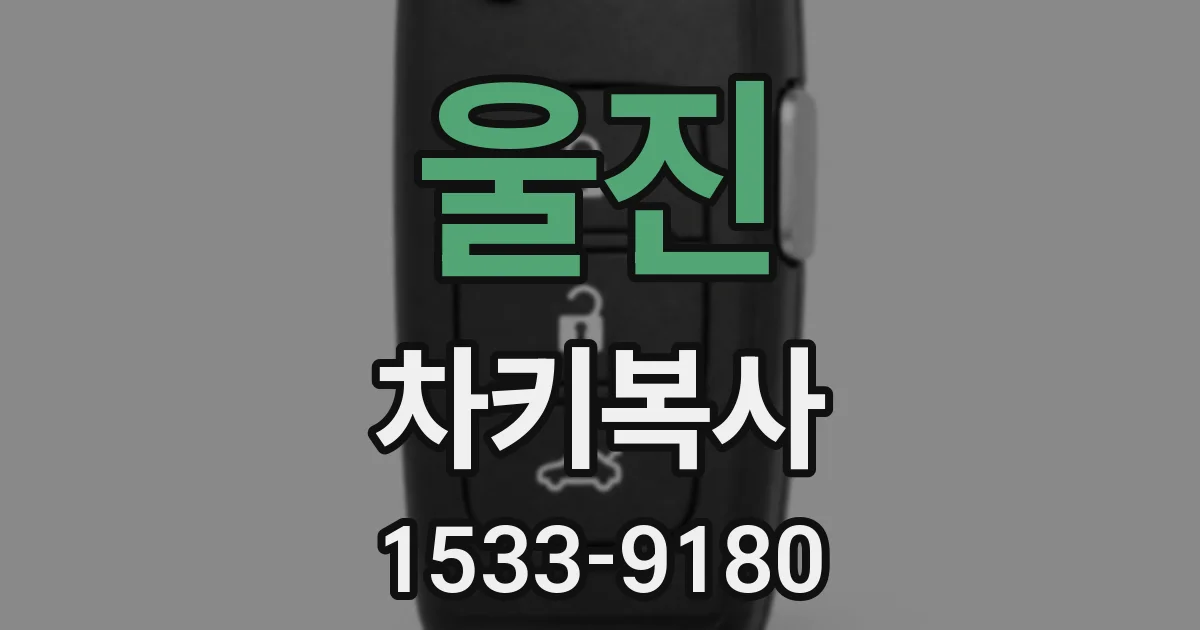 울진 차키복사