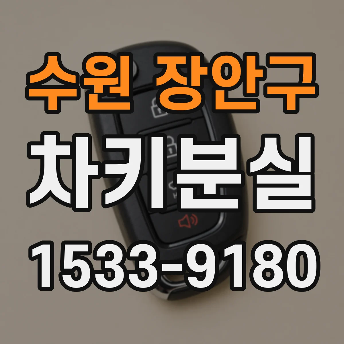 수원 장안구 차키분실