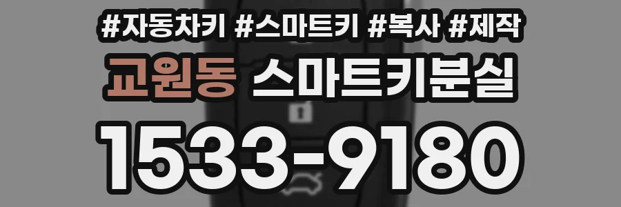 교원동 스마트키분실