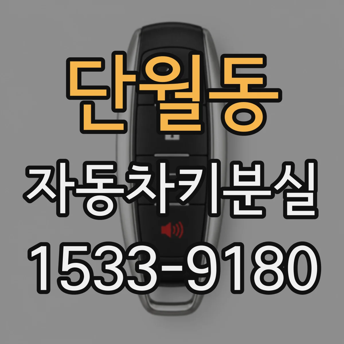 단월동 자동차키분실