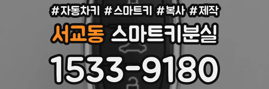 서교동 스마트키분실