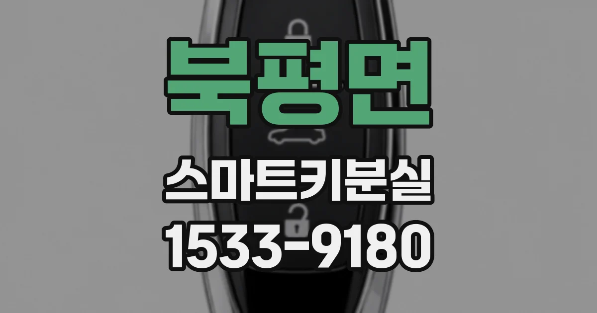 북평면 스마트키분실