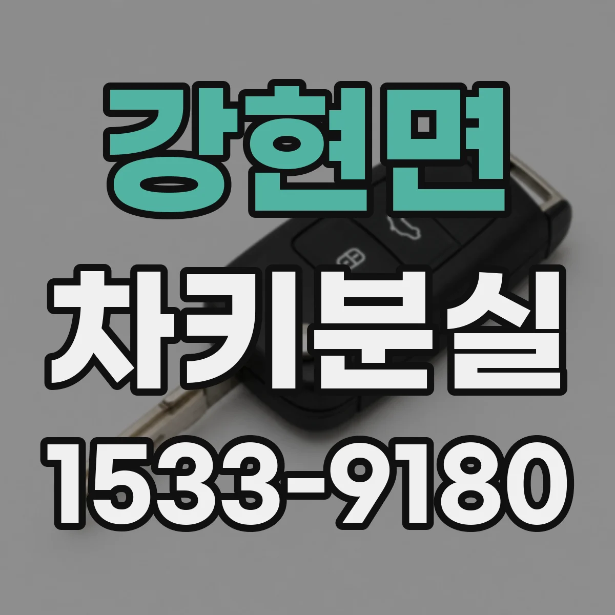 강현면 차키분실