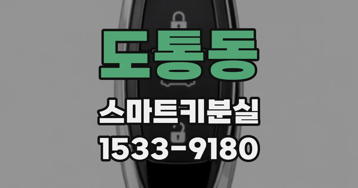 도통동 스마트키분실