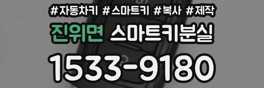 진위면 스마트키분실