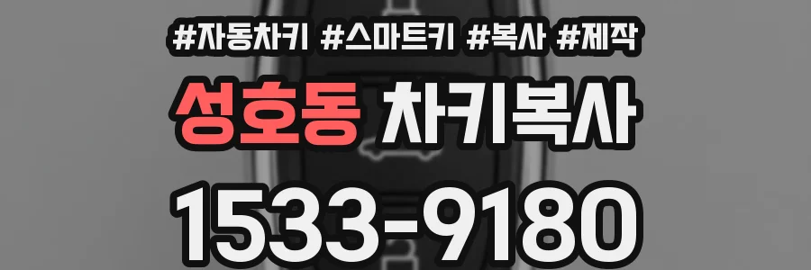 성호동 차키복사