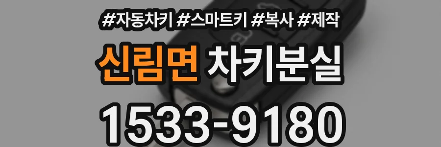 신림면 차키분실