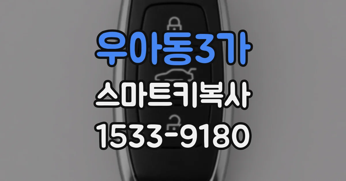 우아동3가 스마트키복사