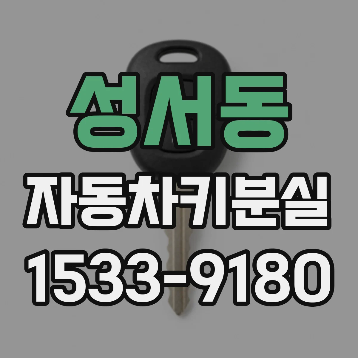 성서동 자동차키분실