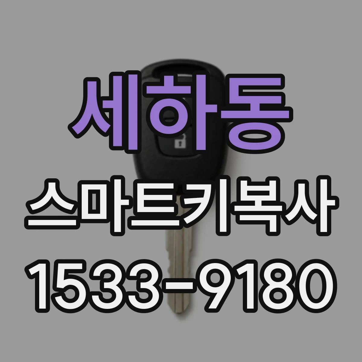 세하동 스마트키복사